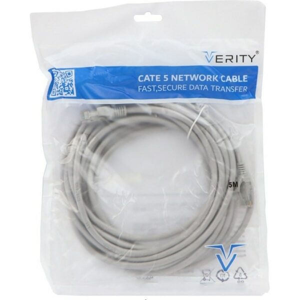 کابل پچ کورد طول 3 متر Cat5 وریتی VERITY CAT5 3M - Image 3