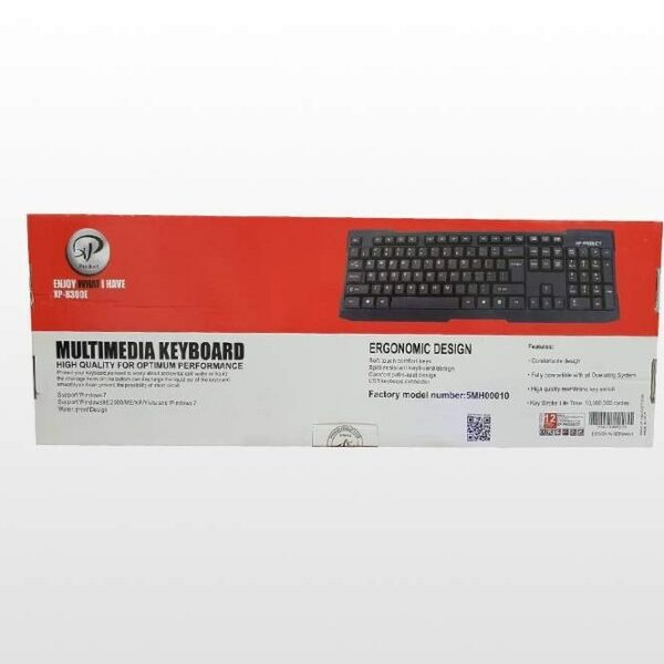 کیبورد ایکس پی مدل XP-8300E ا XP-Product XP-8300E Keyboard - Image 2