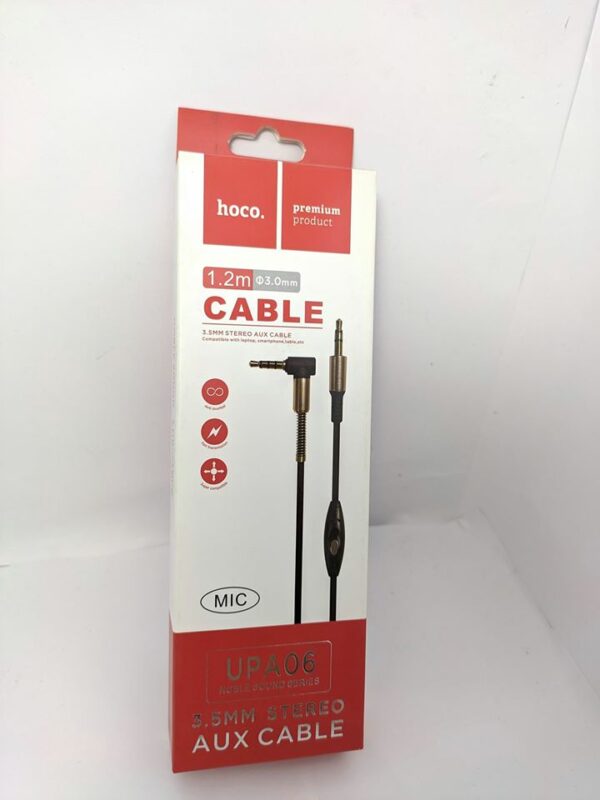 کابل Hoco UPA06 AUX 1m ا Hoco UPA06 1m AUX Cable - Image 2