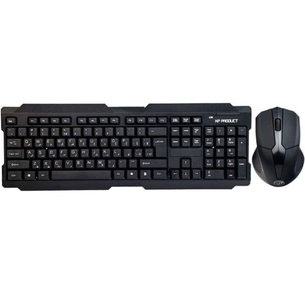 کیبورد و موس بی سیم مدل ایکس پی XP-4400 WIRELESS