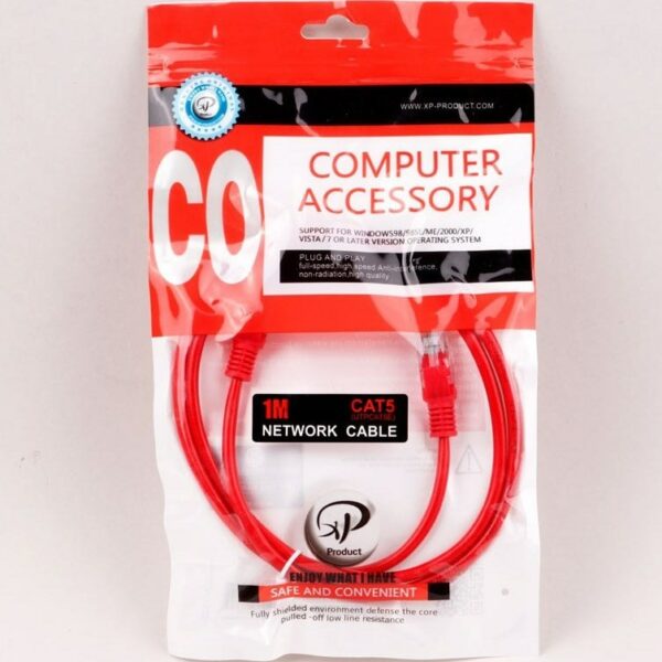 کابل پچ کورد طول 1 متر XP-CAT5 1M - Image 3