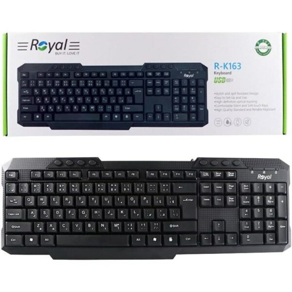 کیبورد رویال ROYAL 163 - Image 2