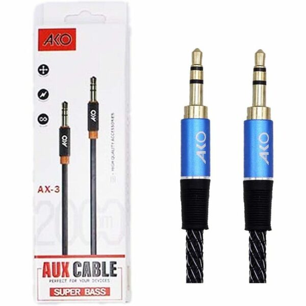 کابل AUX آکو مدل AX-3 طول 1 متر