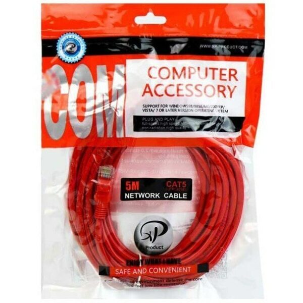 کابل پچ کورد طول 5 متر Cat5 اکس پی XP CAT5 5M - Image 2
