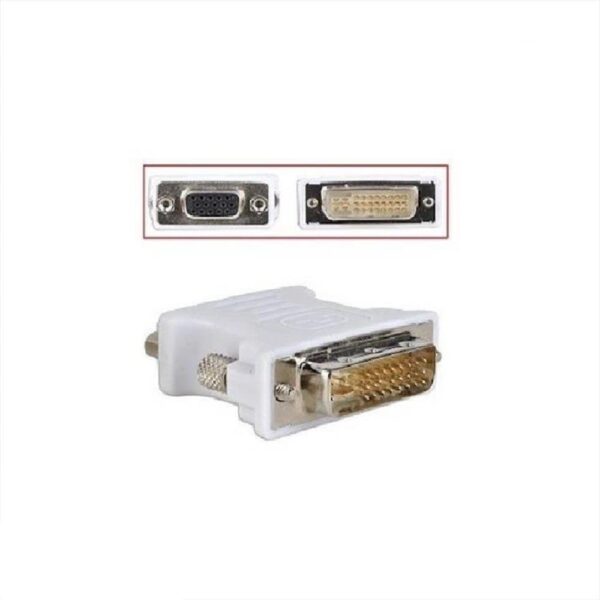 تبدیل DVI نری به VGA مادگی DVI M to VGA F