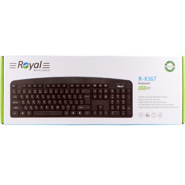 کیبورد رویال ROYAL 167 - Image 5
