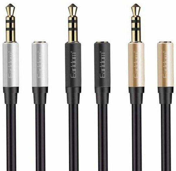 کابل Earldom ET-AUX 34 طول 1 متر  ا Earldom ET-AUX 34 1m  AUX Cable - Image 2