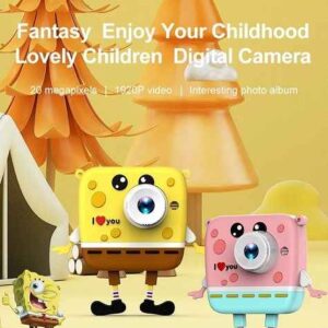 دوربین دیجیتال طرح باب اسفنجی SPONGEBOB SQUAREPANTS DIGITAL VIDEO SELFIE CAMERA